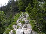 Koča pri Savici - Rjavo jezero